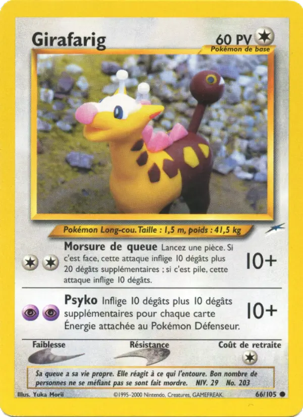 Girafarig - Neo Destiny 66/105