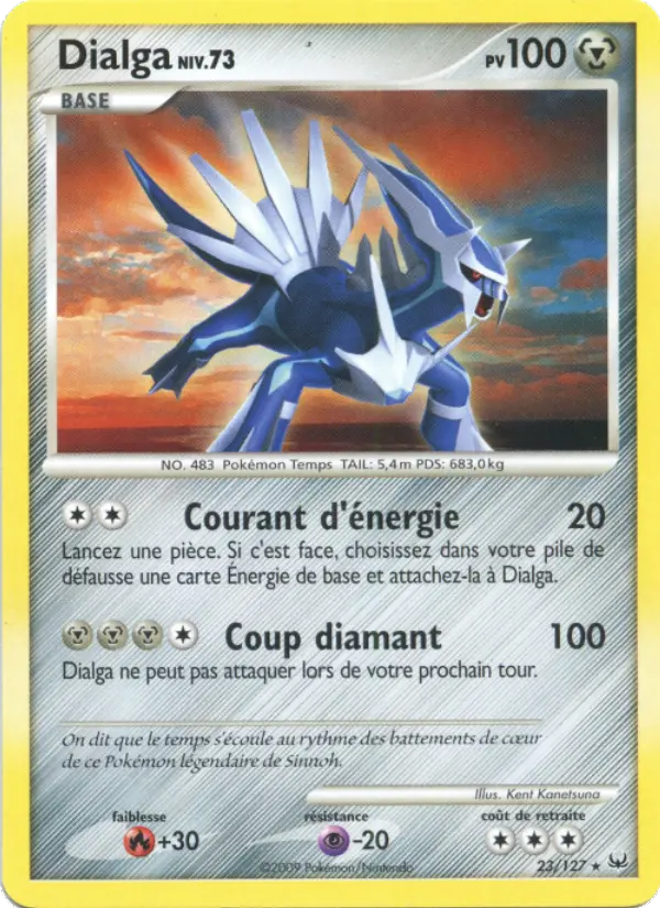 Dialga - Platine 23/127 Dialga - Platine 23/127