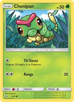 Chenipan - Soleil et Lune