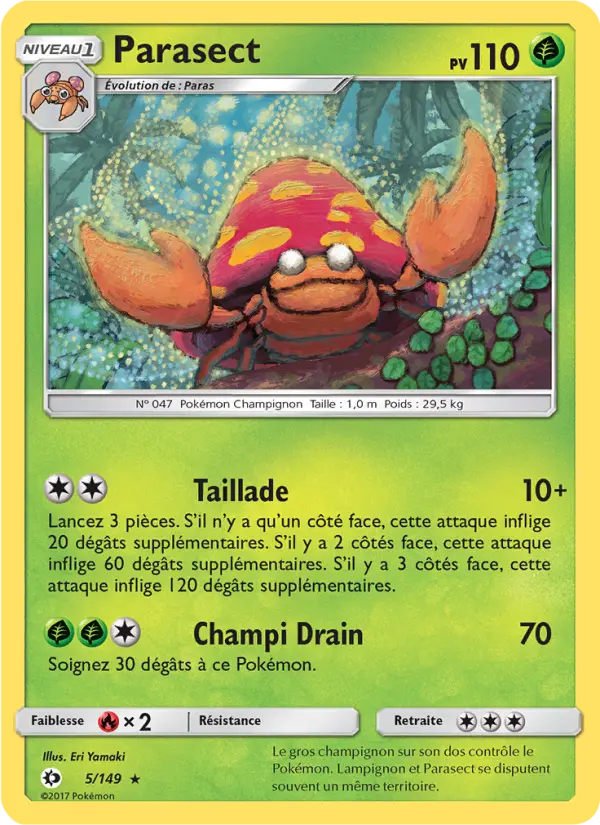 Parasect - Soleil et Lune 5/149