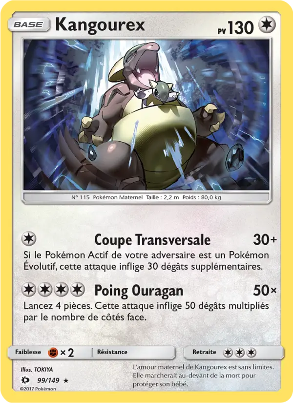 Kangourex - Soleil et Lune 99/149 Kangourex - Soleil et Lune 99/149