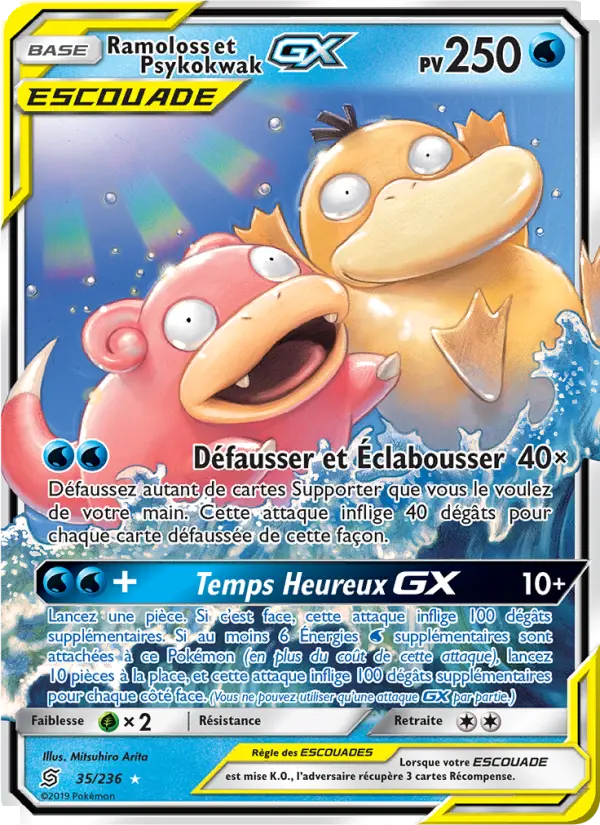 Ramoloss et Psykokwak GX - Harmonie des Esprits 35/236