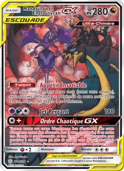 Mandrillon et Engloutyran GX