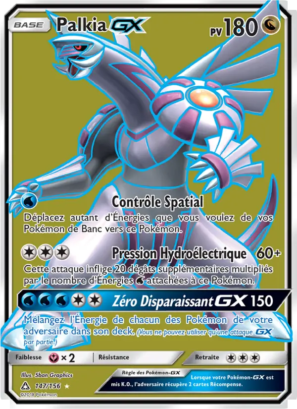 Palkia GX - Ultra-Prisme 147/156