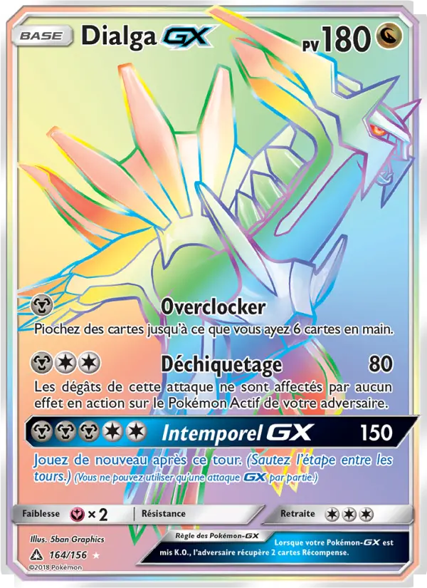 Dialga GX - Ultra-Prisme 164/156