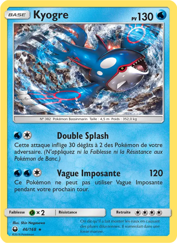 Kyogre - Tempête Céleste 46/168