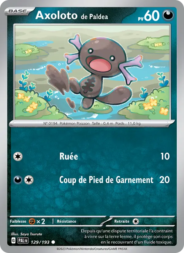 Axoloto de Paldea - Évolutions à Paldea 129/193