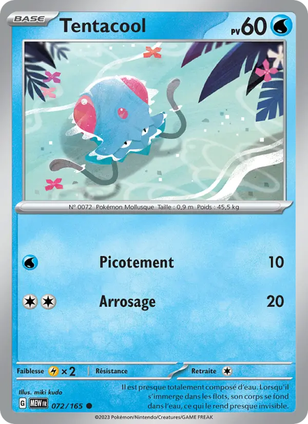 Tentacool - 151 072/165 Tentacool - 151 072/165
