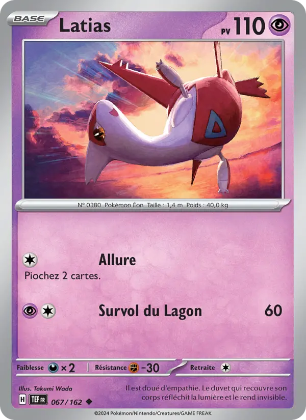 Latias - Forces Temporelles 067/162