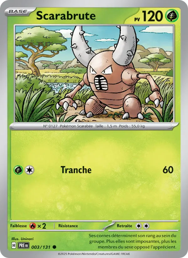 Scarabrute - Évolutions Prismatiques 003/131