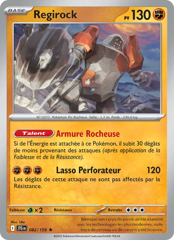 Regirock - Aventures Ensemble 082/159