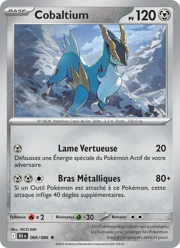 Cobaltium - Foudre Noire 066/86