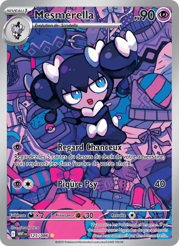 Mesmérella - Flamme Blanche 125/86