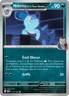Nidorina de la Team Rocket