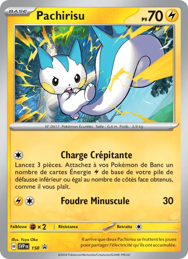 Pachirisu - SVP Black Star Promos 158/192