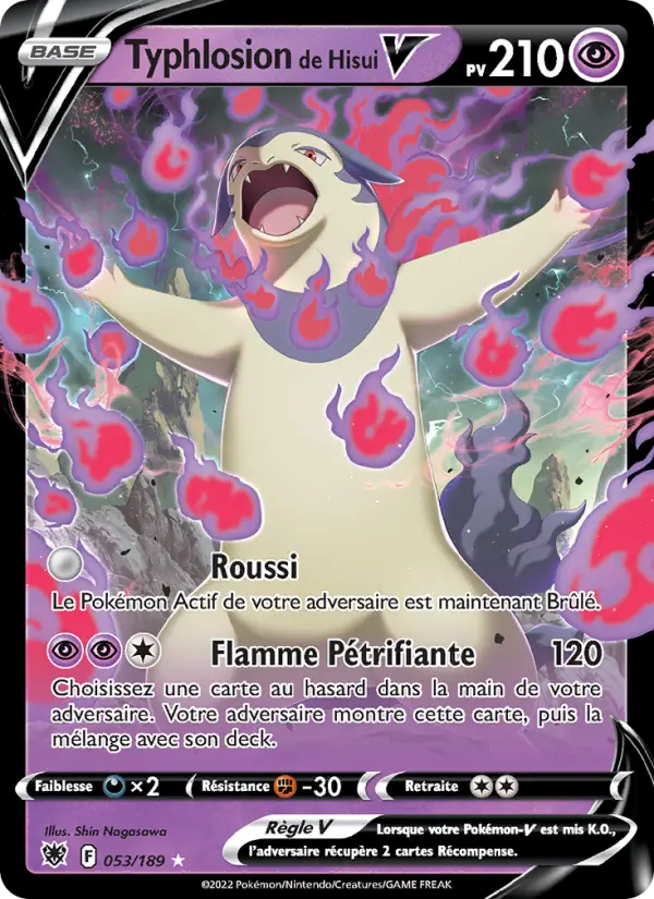 Typhlosion de Hisui V - Astres Radieux 053/189