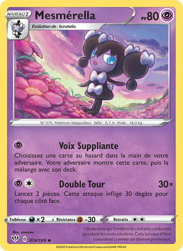 Mesmérella - Ténèbres Embrasées 74/189