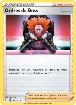 Ordres du Boss (Lysandre)