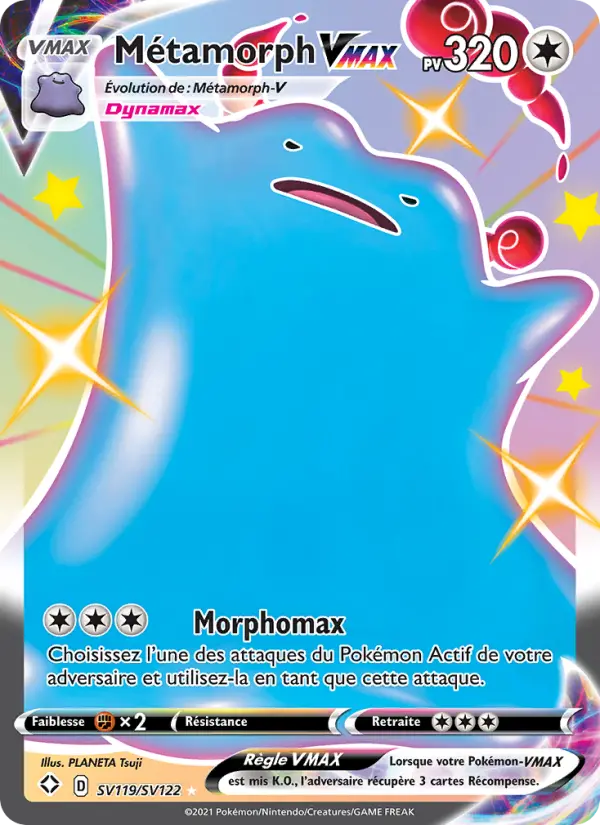 Métamorph VMAX - Destinées Radieuses SV119/72