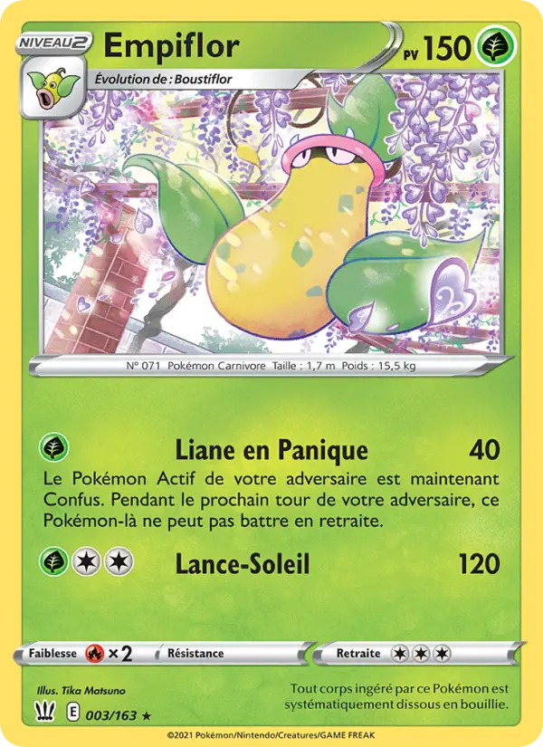 Empiflor - Styles de combat 3/163