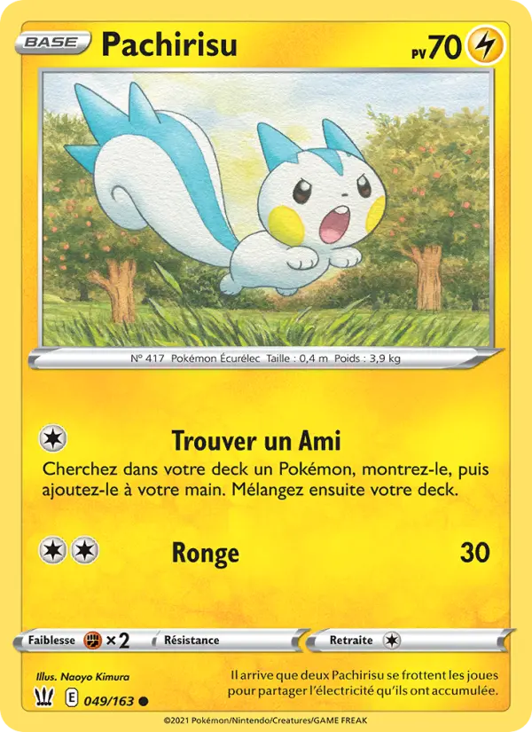 Pachirisu - Styles de combat 49/163