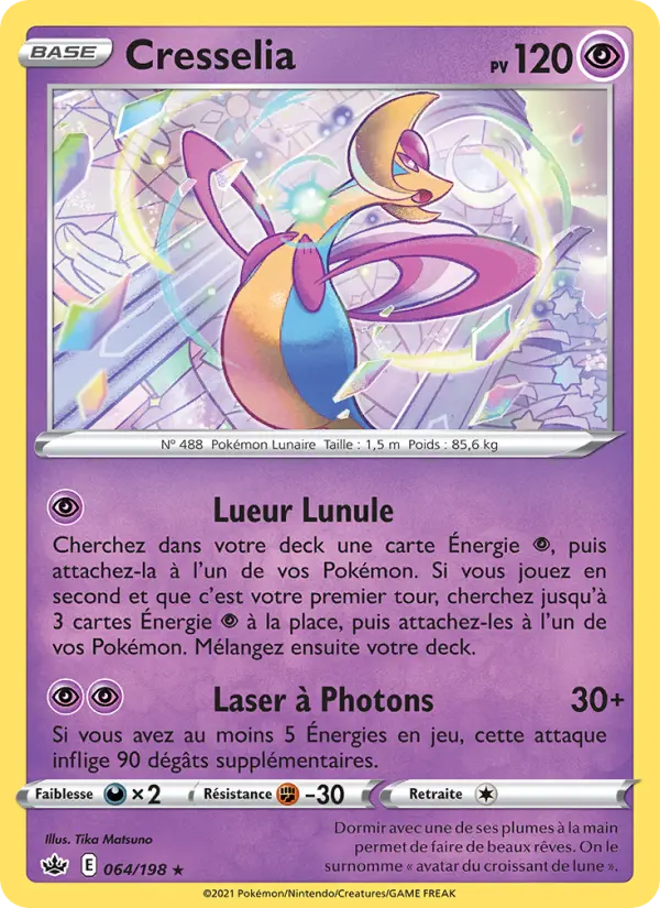 Cresselia - Règne de Glace 64/198