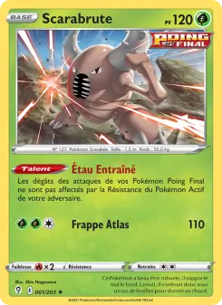 Scarabrute - Évolution Céleste