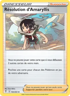 Résolution d'Amaryllis