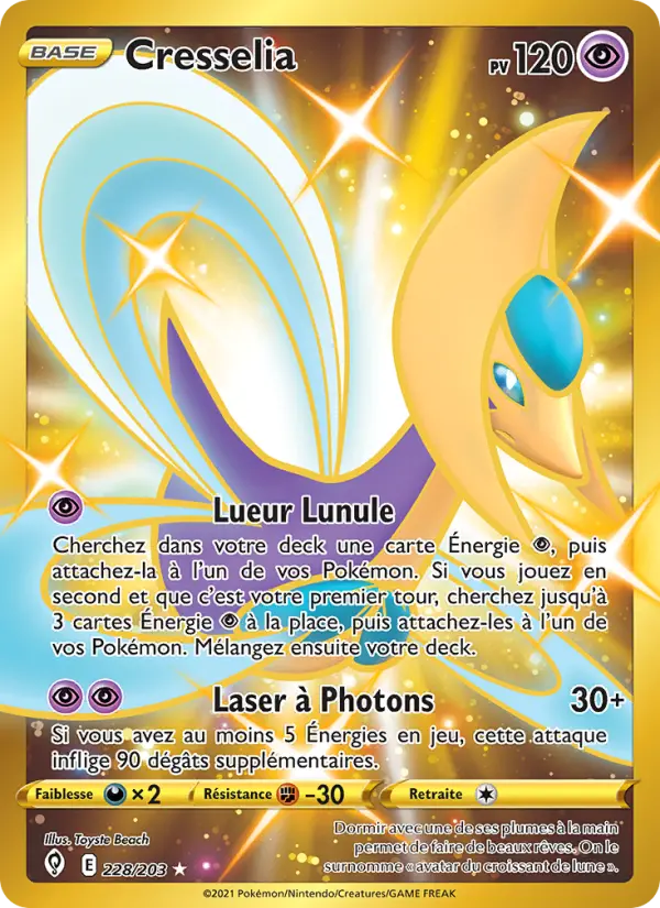 Cresselia - Évolution Céleste 228/203