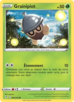 Grainipiot - Évolution Céleste