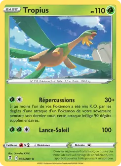 Tropius - Évolution Céleste
