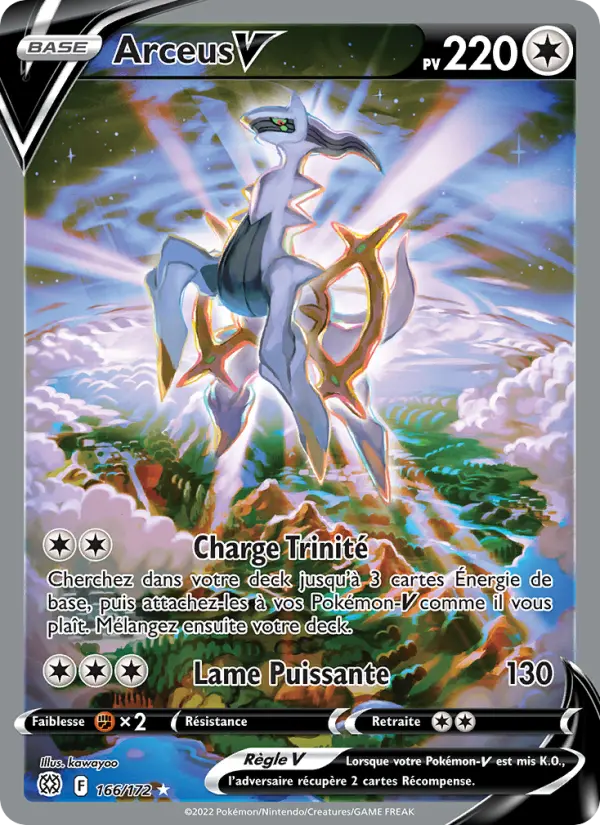 Arceus V - Stars Étincelantes 166/172