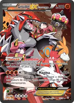 Groudon-EX de la Team Magma Groudon-EX de la Team Magma