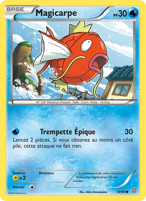 Magicarpe - Origines Antiques 19/98