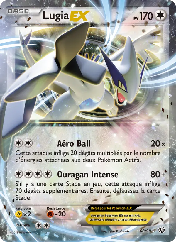 Lugia EX - Origines Antiques 68/98