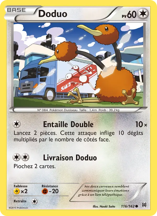 Doduo - Impulsion Turbo 116/162