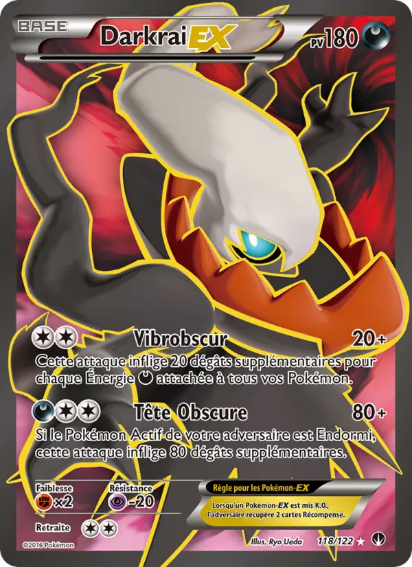 Darkrai EX - Rupture Turbo 118/122 Darkrai EX - Rupture Turbo 118/122