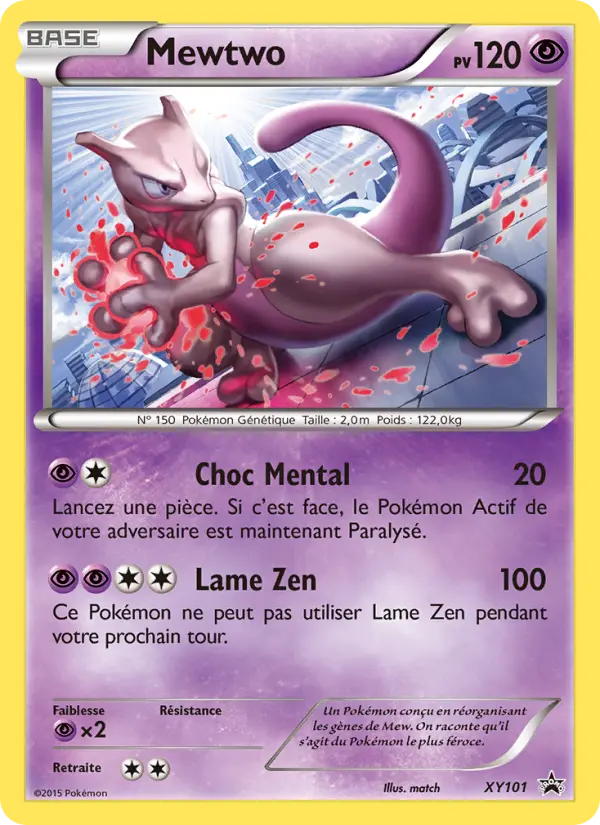 Mewtwo - Promo XY XY101/211 Mewtwo - Promo XY XY101/211