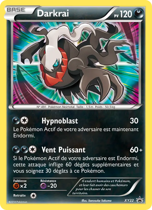 Darkrai - Promo XY XY22/211 Darkrai - Promo XY XY22/211