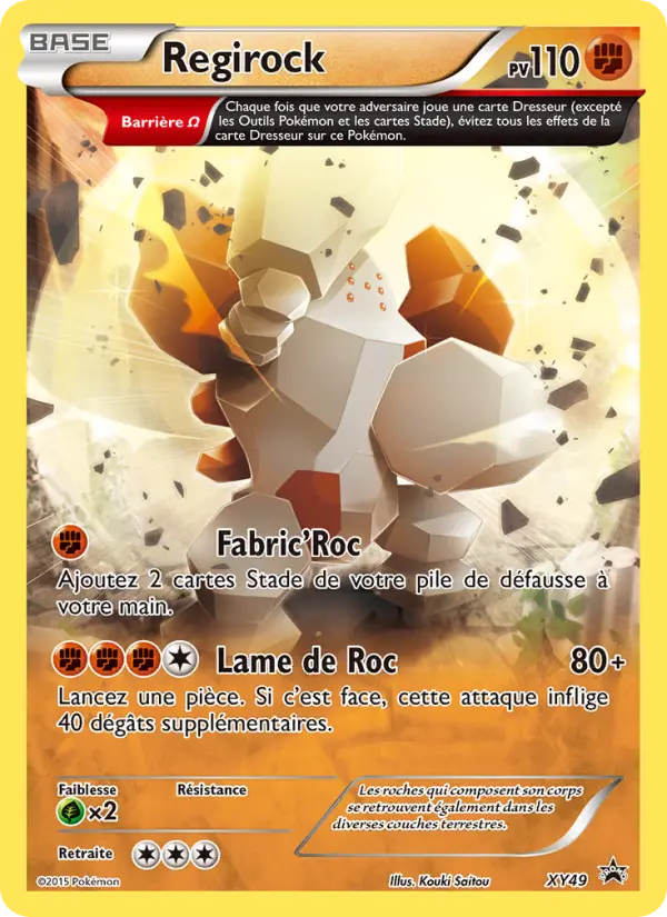 Regirock - Promo XY XY49/211 Regirock - Promo XY XY49/211