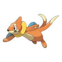 Mustébouée - Artwork officiel Pokemon #418 Mustébouée - Artwork officiel Pokemon #418