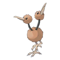 Doduo - Artwork officiel Pokemon #84 Doduo - Artwork officiel Pokemon #84